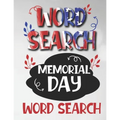 Word Search Memorial day: Memorial day USA remember & honor: USA Memorial Day, Honor the fallen heroes Memorial day; gift Idea