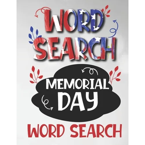 Word Search Memorial day: Memorial day USA remember & honor: USA Memorial Day, Honor the fallen heroes Memorial day; gift Idea