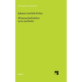 Wissenschaftslehre nova methodo: Kollegnachschrift 1798/99