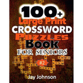 100+ Large Print Crossword Puzzle Book for Seniors