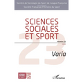 Sciences sociales et sport: Varia