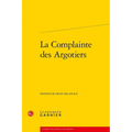 La Complainte Des Argotiers