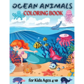 Ocean Coloring Book: Cute Ocean Animals