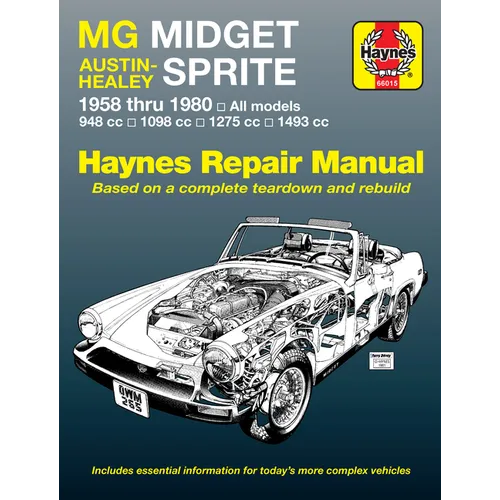 MG Midget & Austin-Healy Sprite 1958-80