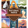 National Parks Coloring Book: Color Your Way Through America's Treasured Landscapes - More Than 100 Pages to Color!