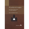 El sacrificio de la página. José Antonio Ramos Sucre y el arkhé republicano