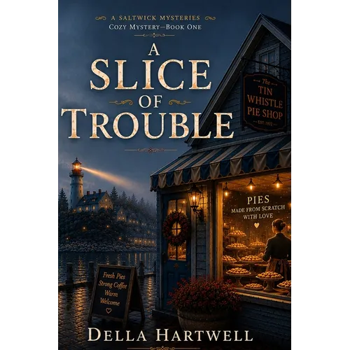 A Slice of Trouble: A Saltwick Mysteries Cozy Mystery - Book One