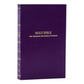 KJV Holy Bible: Pocket New Testament with Psalms and Proverbs, Purple Softcover, Red Letter, Comfort Print: King James Version