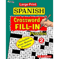 Large Print SPANISH CROSSWORD Fill-in Puzzles; Vol.2