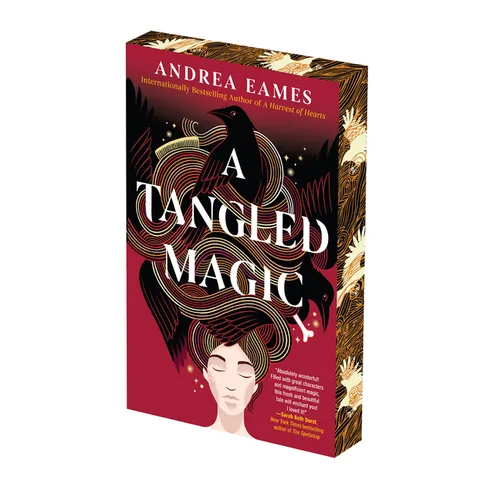 A Tangled Magic: Deluxe Stenciled Edges