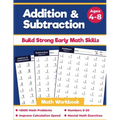 Addition and Subtraction Math Workbook: For Grades K-2, Beginner Speed Math Drills Woksheets For Kids Ages 4-8, 100 Days of Timed Tests, Digits 0-20,