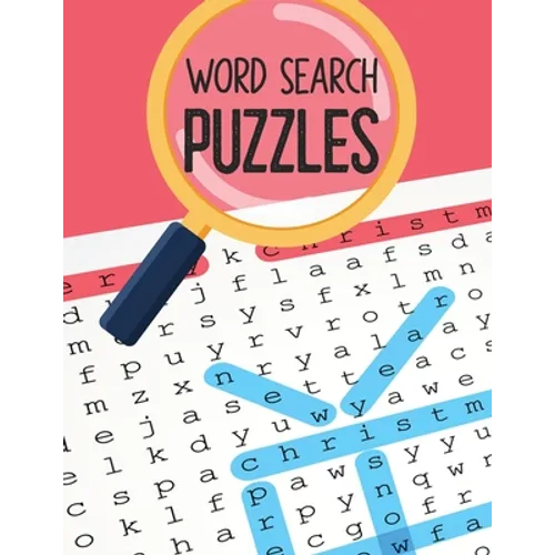 Word Search Puzzles: Easy-to-see Full Page Seek and Circle Word Searches, Brian game book for seniors in this Christmas Gift idea.