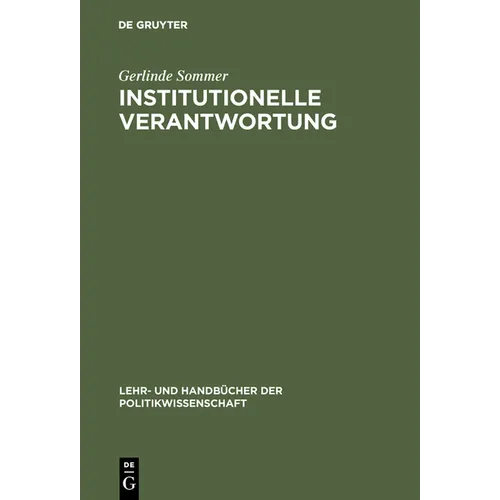 Institutionelle Verantwortung
