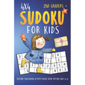 Sudoku For 2nd Graders: 4x4 Fun And Challenging Activity Puzzle Book For Kids Ages 6-8
