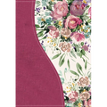 Biblia de Una Joven Conforme Al Corazón de Dios: Lujo Floral