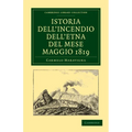 Istoria Dell'incendio Dell'etna del Mese Maggio 1819