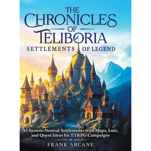 The Chronicles of Teliboria - Settlements of Legend: 45 System-Neutral Settlements with Maps, Lore, and Quest Ideas for TTRPG Campaigns