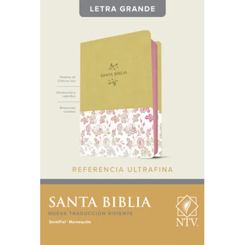Santa Biblia Ntv, Edición de Referencia Ultrafina, Letra Grande (Sentipiel, Mantequilla, Índice, Letra Roja)