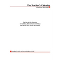 The Teacher's Calendar: The Day-By-Day Directory to Holidays, Historical Events, Birthdays and Special Days, Weeks and Months