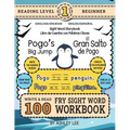 100 Sight Word Storybook Workbook, Pogo's Big Jump (Level Pre-1) Bilingual English/Spanish Inglés/Español: Write Over 100 Fry Sight Words in English a