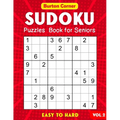 Sudoku Puzzles Book for Seniors Easy to Hard: 101 Easy Medium Hard 9x9 Sudoku Puzzles Games Book with Solution Vol.2 Large Print