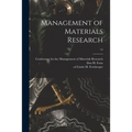Management of Materials Research; 14