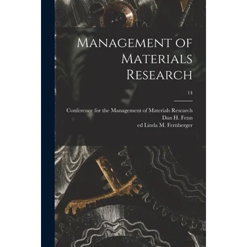 Management of Materials Research; 14