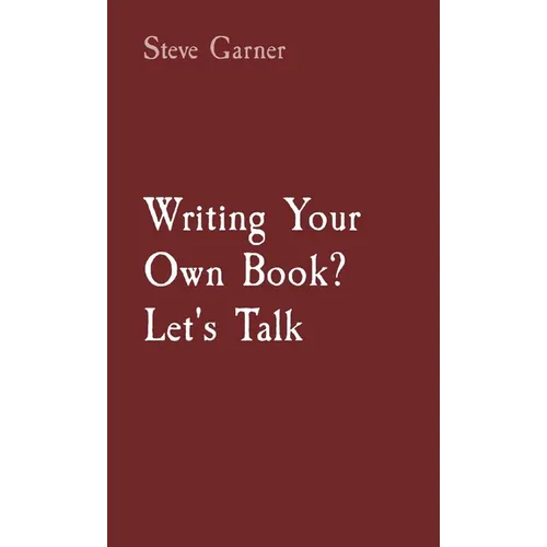 Writing Your Own Book? Let's Talk