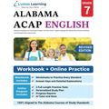 Alabama Comprehensive Assessment Program Test Prep: Grade 7 English Language Arts Literacy (ELA) Practice Workbook and Full-length Online Assessments