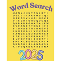 Word Search Puzzle Book 2025 Large Print: Adult Word Search Puzzle Book for Women, Men, Seniors