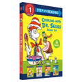 Cooking with Dr. Seuss Step Into Reading 4-Book Boxed Set: Cooking with the Cat; Cooking with the Grinch; Cooking with Sam-I-Am; Cooking with the Lora