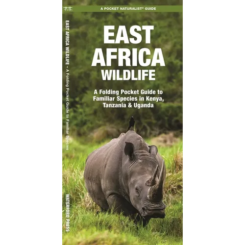 East Africa Wildlife: A Folding Pocket Guide to Familiar Species in Kenya, Tanzania & Uganda