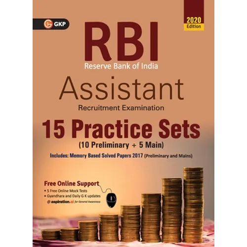 RBI (Reserve Bank of India) 2020: Assistant - 15 Practice Sets