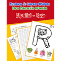 Español - Ruso: Escritura & Colorear Alfabeto Libros Educación Infantiles: Spanish Russian Practicar alfabeto ABC letras con dibujos a