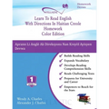 Learn To Read English With Directions In Haitian Creole Homework: Color Edition