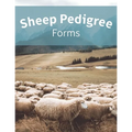Sheep Pedigree Forms: Keep Records of your Herd's Bloodlines with 40 Easy-to-Use Three Generation Pedigree Templates: Just Fill in the Infor