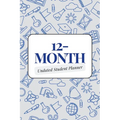 12-Month Undated Student Planner
