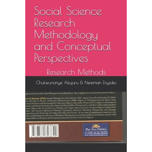 Social Science Research Methodology and Conceptual Perspectives: Research Methods