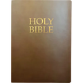 Kjver Holy Bible, Large Print, Coffee Ultrasoft: (King James Version Easy Read, Red Letter, Brown)