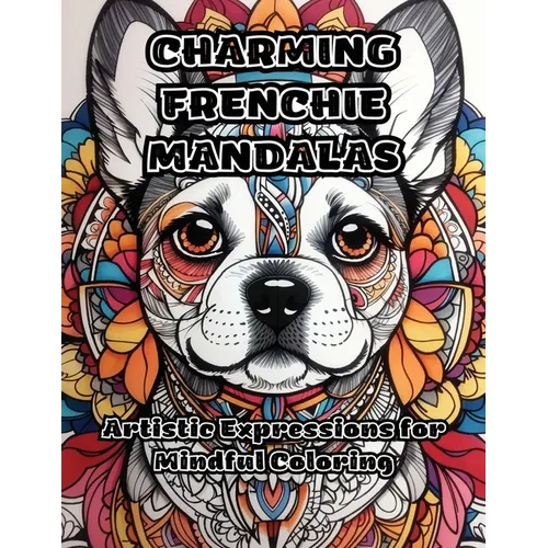 Charming Frenchie Mandalas: Artistic Expressions for Mindful Coloring