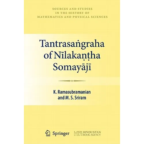 Tantrasaṅgraha of Nīlakaṇṭha Somayājī