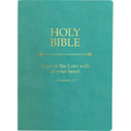 Kjver Holy Bible, Trust in the Lord Life Verse Edition, Large Print, Coastal Blue Ultrasoft: (King James Version Easy Read, Teal, Red Letter, Proverbs