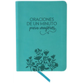 Oraciones de Un Minuto Para Mujeres. Sã-Mil Piel Aguamarina/ One Minute Prayers for Women. Leathersoft Aquamarine