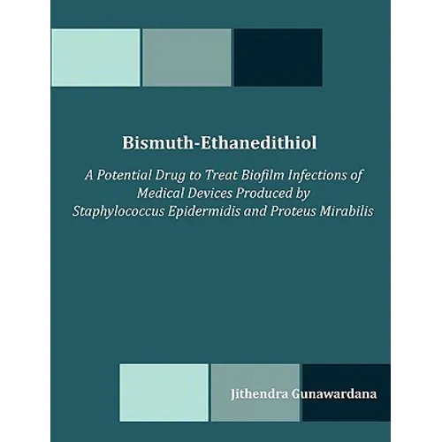 Bismuth-Ethanedithiol: A Potential Drug to Treat Biofilm Infections of Medical Devices Produced by Staphylococcus Epidermidis and Proteus Mirabilis