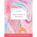 Adult Coloring Journal: Adult Children of Alcoholics (Animal Illustrations, Bubblegum)