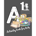 Activity book for kids: The fantastic car activity book for kids ages 4-8 -(A-Z ) Handwriting & Number Tracing & The maze game & Coloring page (Book5)