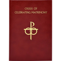 The Order of Celebrating Matrimony