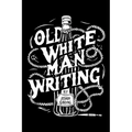 Old White Man Writing