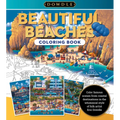 Beautiful Beaches Coloring Book: Color Famous Scenes from Coastal Destinations in the Whimsical Style of Folk Artist Eric Dowdle