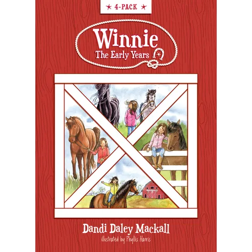 Winnie the Early Years 4-Pack: Horse Gentler in Training / A Horse's Best Friend / Lucky for Winnie / Homesick Horse